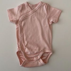 Cotton Kimono-Styled Bodysuit